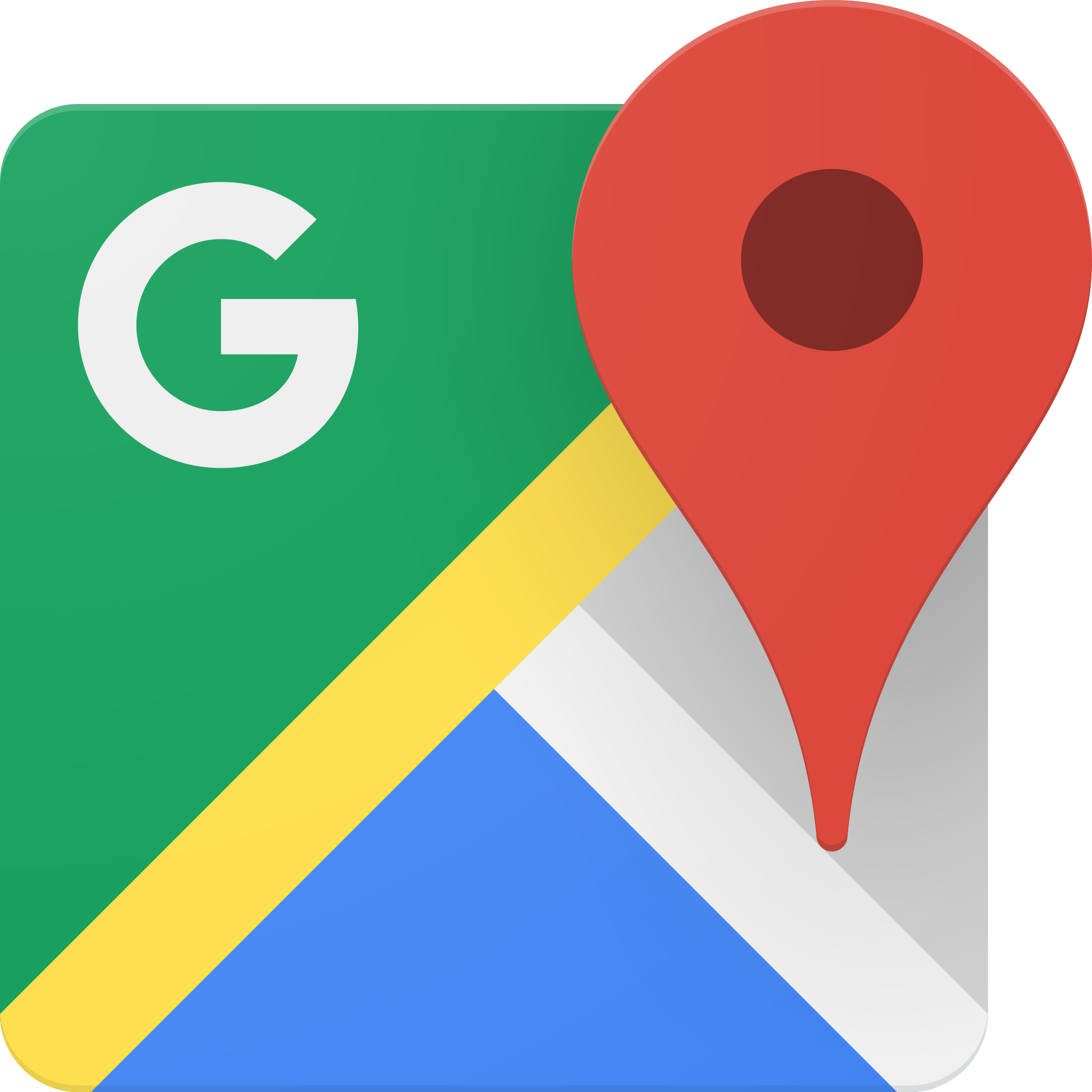 Bouton d'actions rapide google maps